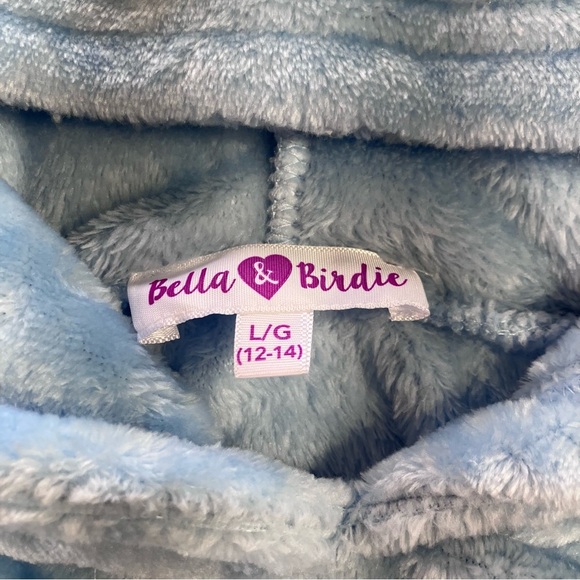 💜2FOR$17 Brand NEW WO Tags Bella&Birdie Fuzzy Hoodie - Picture 9 of 9